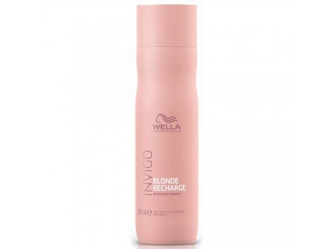 WELLA Geltonį Neutralizuojantis Šampūnas Wella Blonde Recharge Invigo Shampoo 250 ml WELLA Geltonį Neutralizuojantis Šampūnas Wella Blonde Recharge Invigo Shampoo 250 ml